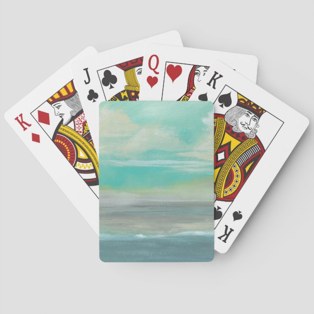Lowland Beach I Playing Cards (Back)