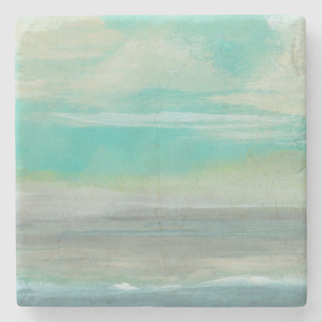 Lowland Beach I Stone Coaster (Front)