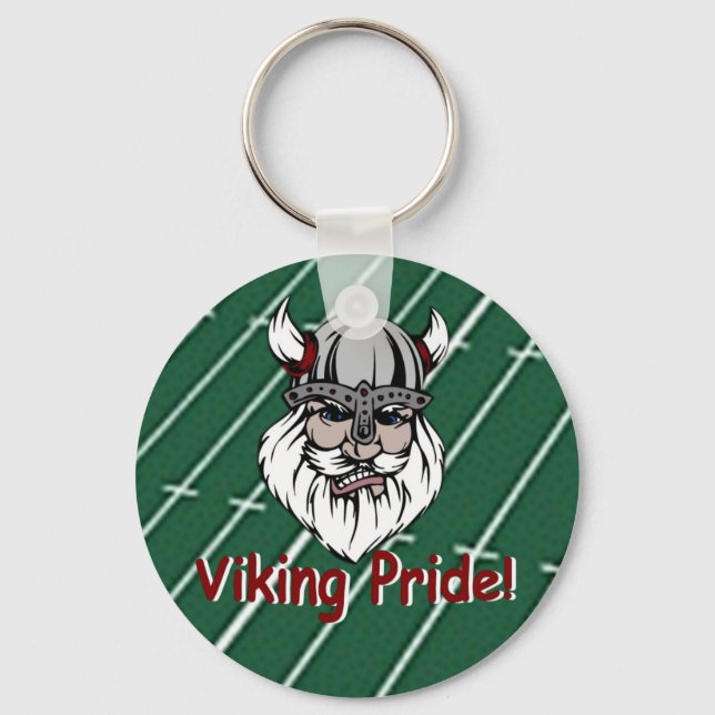 Lowndes Viking Pride Keychain (Front)