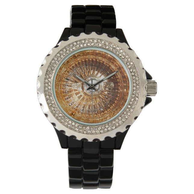 Lowrider Chevrolet Impala Chevy Wire Wheels Watch (Front)