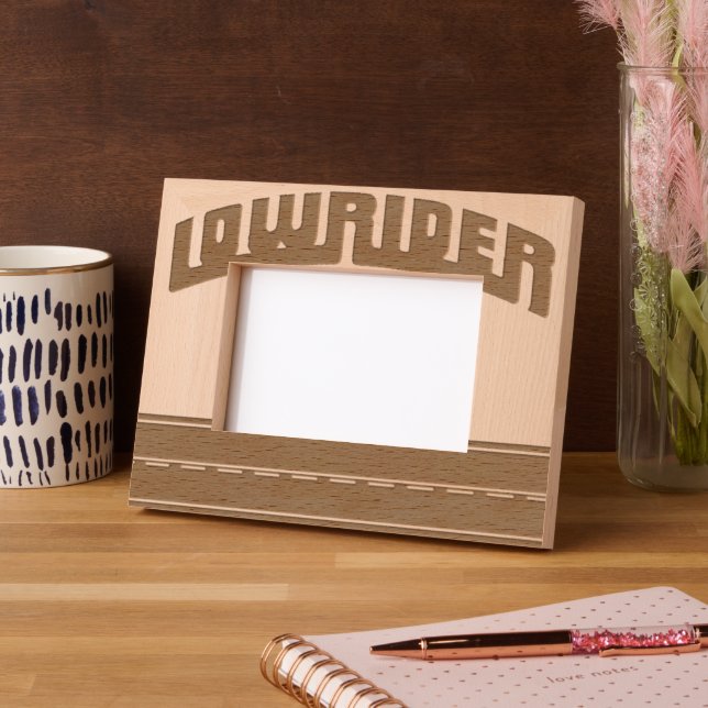 Lowrider engraved frames (Left)