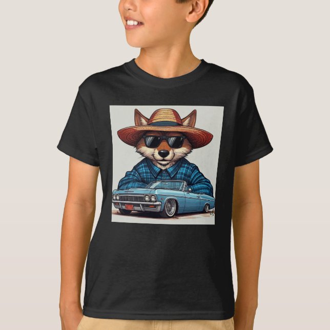 Lowrider Fox T-Shirt (Front)
