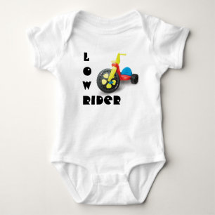 Lowrider Hot Wheels Design Baby Bodysuit