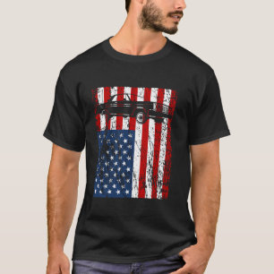 Lowrider Low Rider 3 Wheelin Custom Car USA Americ T-Shirt