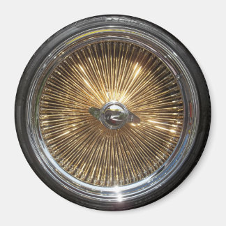 Lowrider Wire Wheels Spokes Rims Magnet