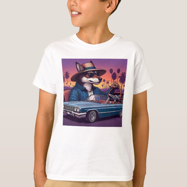Lowrider Wolfy T-Shirt (Front)