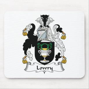 Lowry Family Crest Mouse Pad