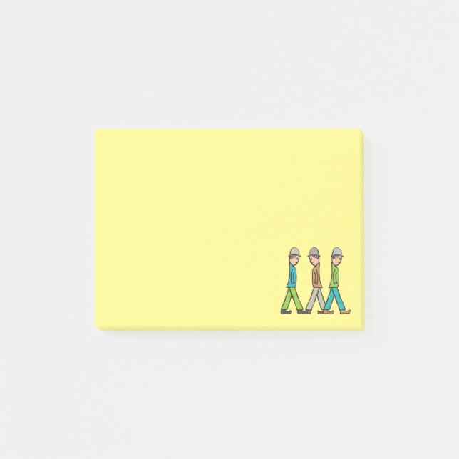 Lowry Matchstick Men Post-it Notes (Front)