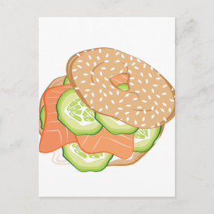 Lox & Bagel Postcard