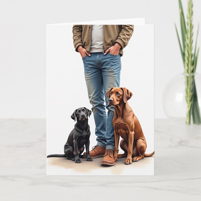 Loyal Fathers Day Card (Front)