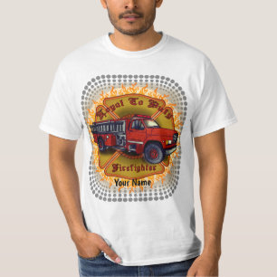 Loyal Firefighter Firetruck t-shirt