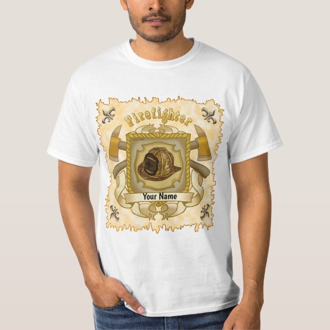 Loyal Firefighter  t-shirt (Front)