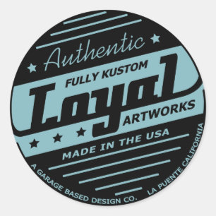 Loyal Garage sticker