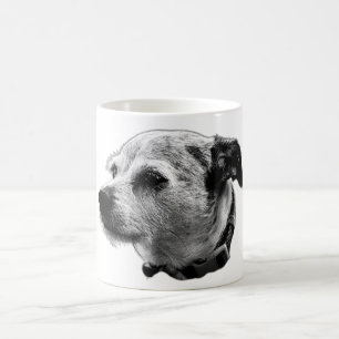 Loyal Gaze Terrier Mix Coffee Mug