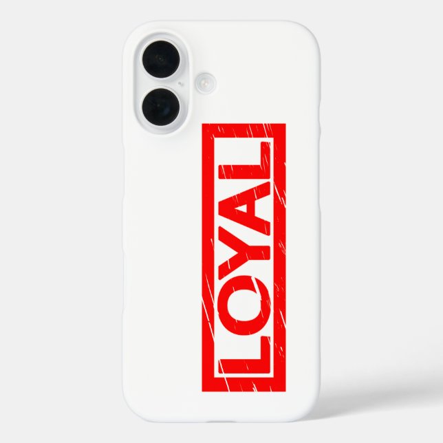 Loyal Stamp Case-Mate iPhone Case (Back)