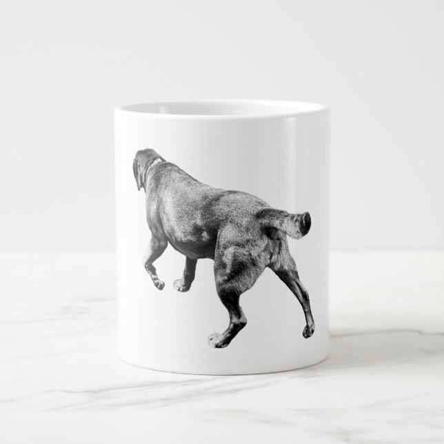 Loyal Stride in Autumn Ink Large Coffee Mug (Front)