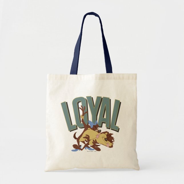 Loyal Tasmanian She-Devil & TAZ™ Tote Bag (Front)