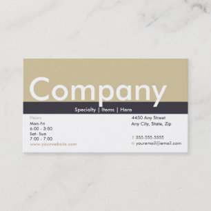 Loyalty Business Card Punch Card