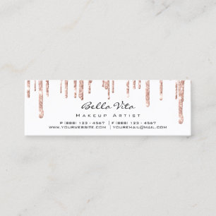 Loyalty Card 6 Punch Makeup Beauty Heart Rose Spar