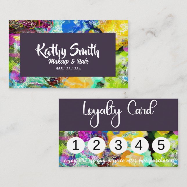 Loyalty Card Custom (Front/Back)