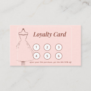 Loyalty Card for Boutique 