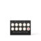 Loyalty Card | Modern Black Glitter Beauty Salon