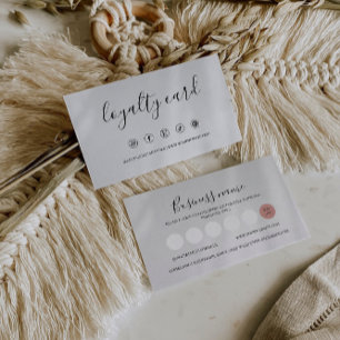 Loyalty Card Template, Modern Customer Loyalty