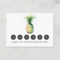 Loyalty Cards for Business Pineapple