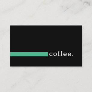 Loyalty Coffee Punch Modern Ocean Green