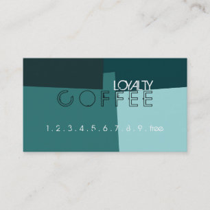 Loyalty Coffee Punch Retro Colour Pattern #17