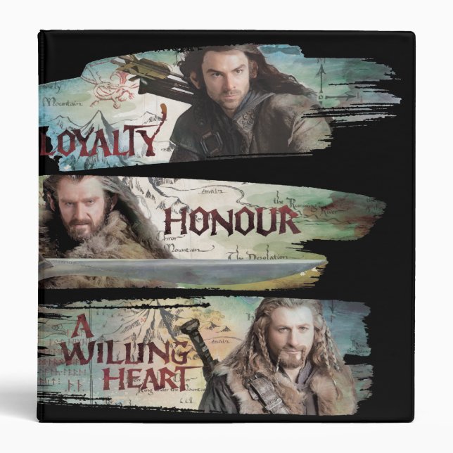 Loyalty, Honour, A Willing Heart Binder (Front)