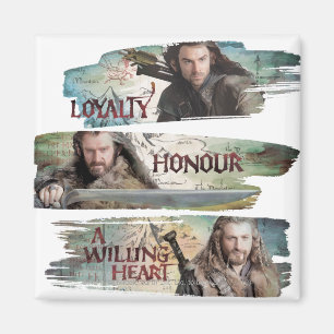 Loyalty, Honour, A Willing Heart Magnet