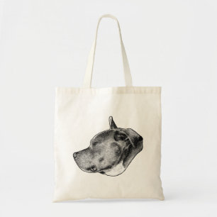 loyalty in dots tote bag