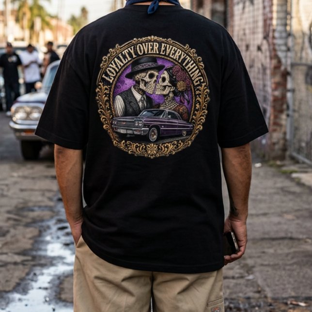 Loyalty over everything Back hit  T-Shirt (Loyalty over everything Back hit T-Shirt)