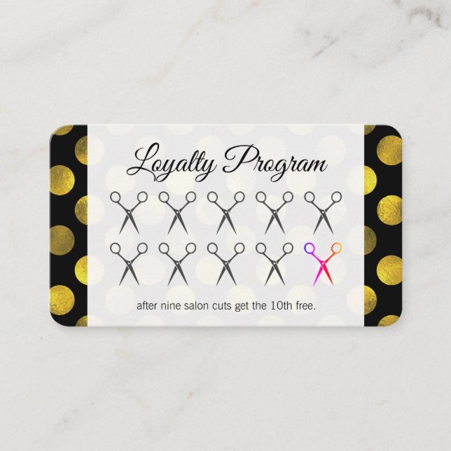 Loyalty Program Polka Dot (Front)