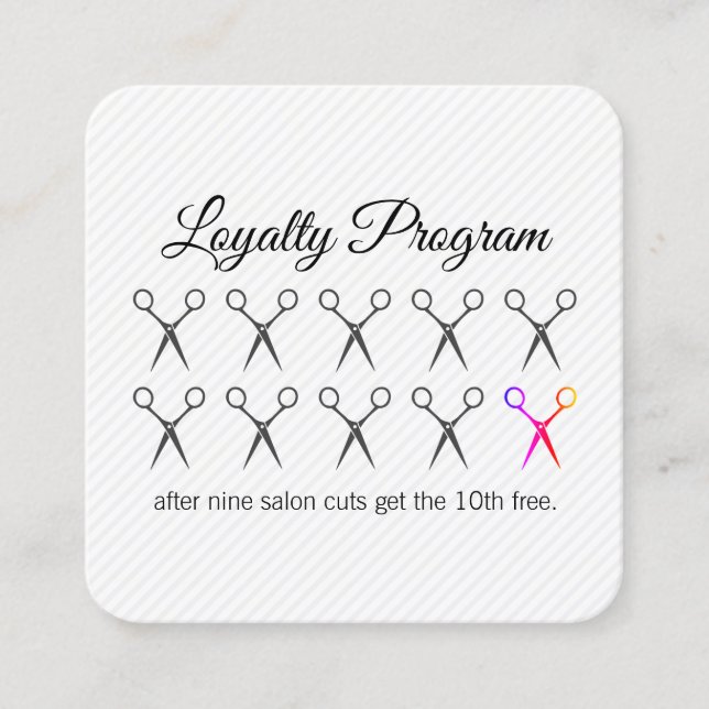Loyalty Program / Stylist (Front)