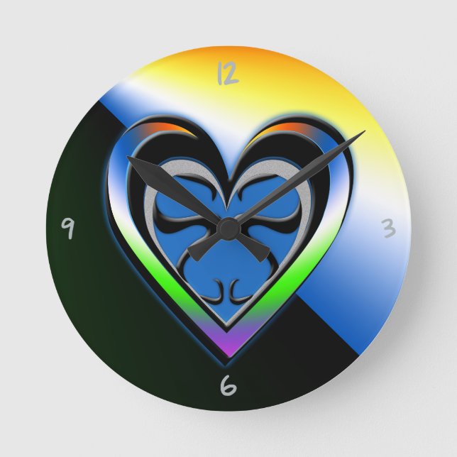 Loyalty Round Clock (Front)