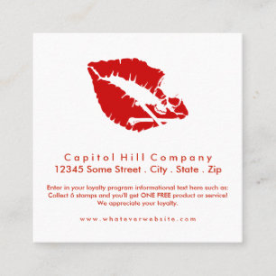 loyalty skull kiss square