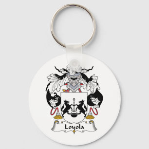 Loyola Family Crest Keychain