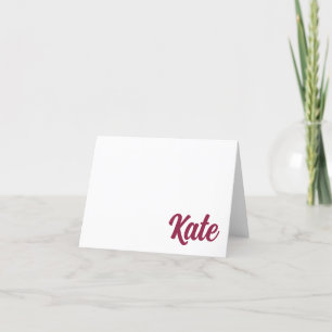 Loyola University Chicago Personalized Note Card