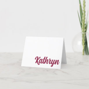 Loyola University Chicago Personalized Note Card