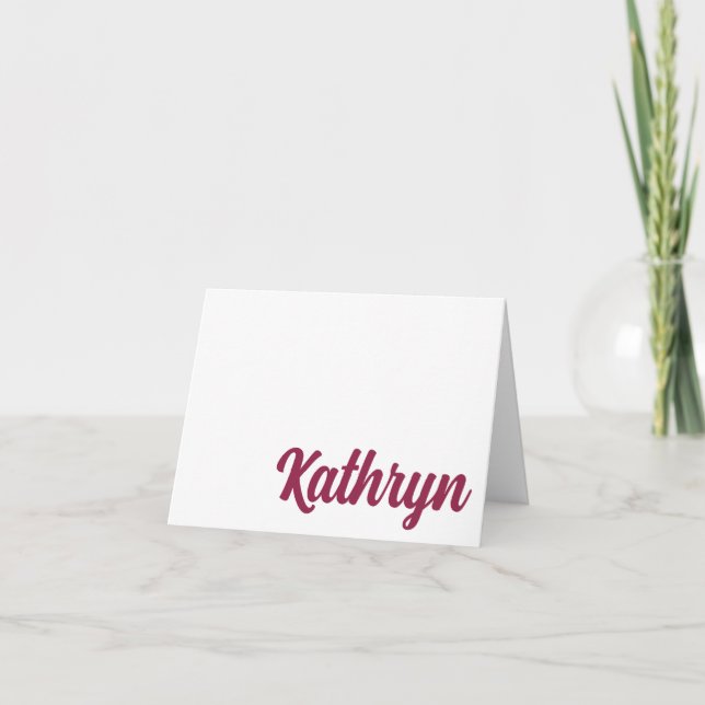 Loyola University Chicago Personalized Note Card (Front)