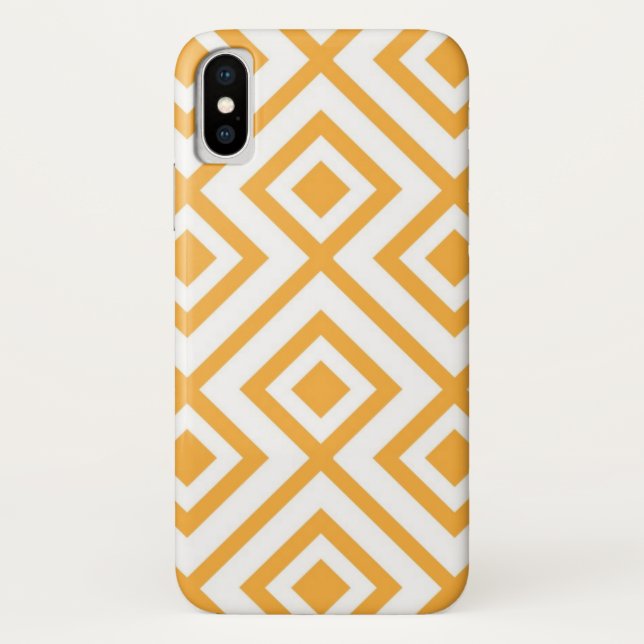 Lozenge shaped geometric pattern Case-Mate iPhone case (Back)