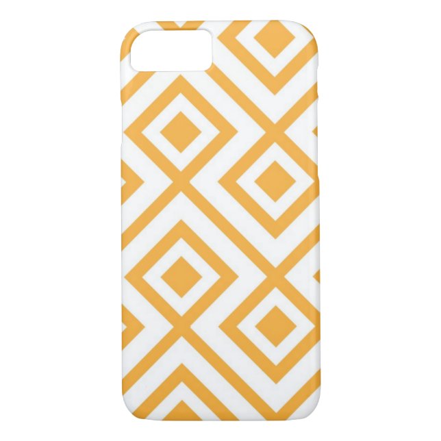 Lozenge shaped geometric pattern Case-Mate iPhone case (Back)