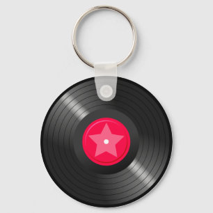 LP Record02 Keychain