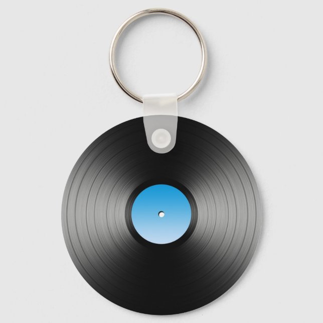 LP Record Keychain (Front)