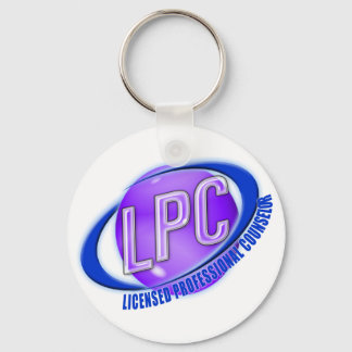 LPC SWOOSH LOGO LICENSED PROFESSIONAL COUNSELOR KEYCHAIN