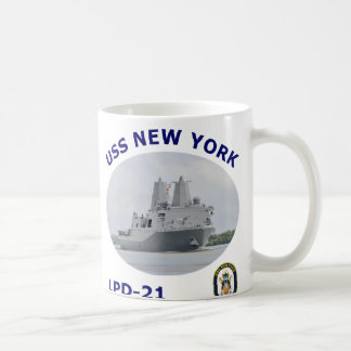 LPD 21 USS New York Coffee Mug