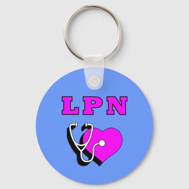 LPN Care Keychain (Front)