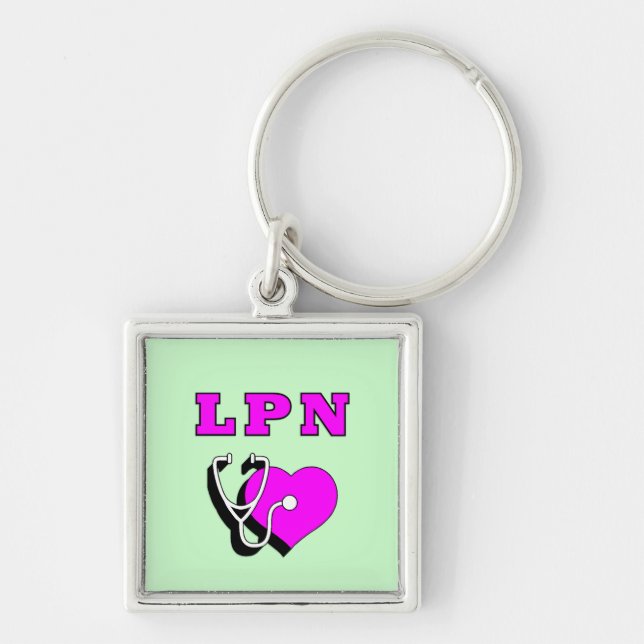 LPN Care Keychain (Front)